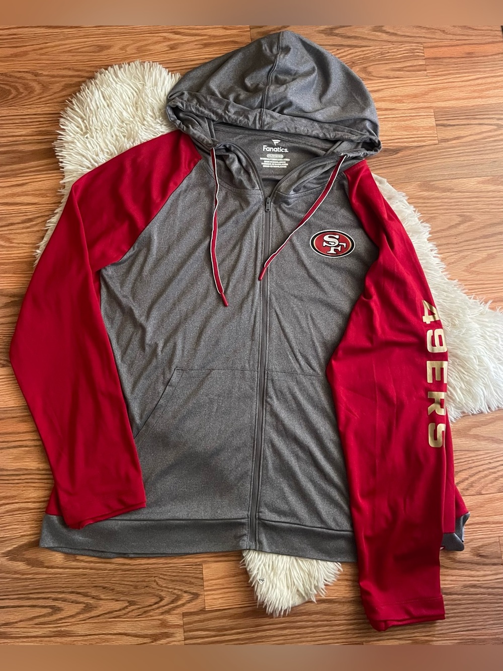 Women’s 49ers Full Zip Hoodie 3XL